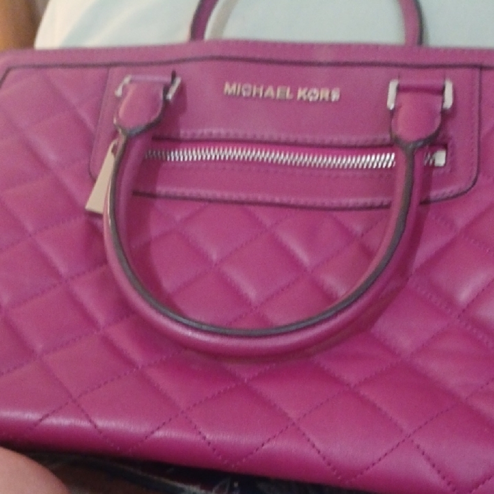 Michael Kors Pink Quilted Women's Bag